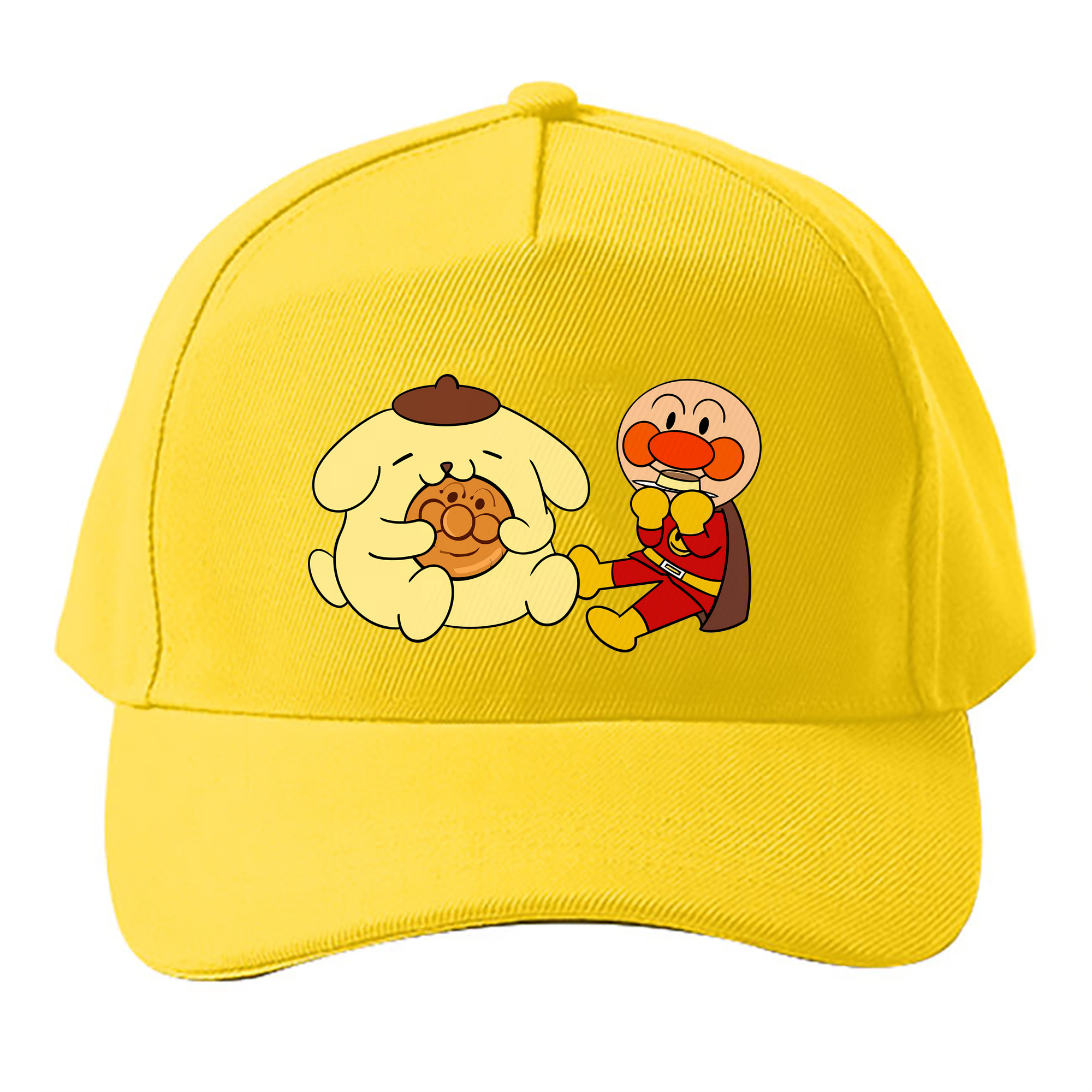（画像用） アンパンマン Anpanman ベースボールキャップ 綿100％ 男女兼用 帽子 スポーツ